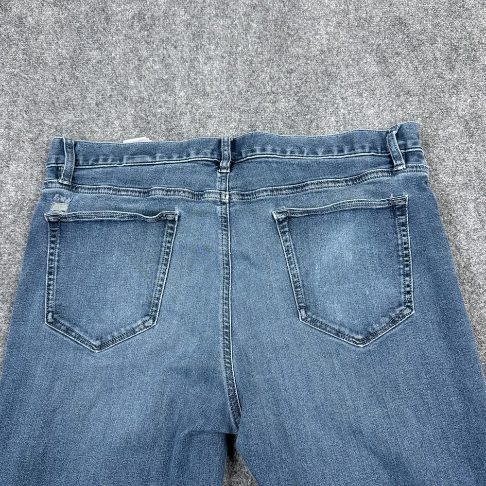 Banana Republic Men's Jeans Slim Fit Size 36x34 Blue Denim Pants FLAW